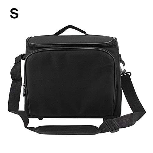 Faderr Video Projector Case, Protective Projector Organizer Bag Shockproof Projector Carrying Case, Zipper Closure Non Slip Projector Bag With Shoulder Strap — view 2