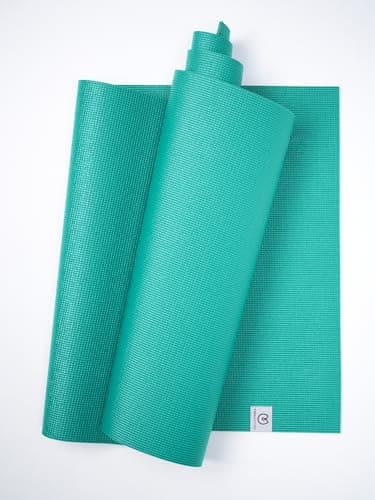 Yogamatters Sticky Yoga Mat - Original | Non-Slip | Workout Exercise Gym | (Teal) — view 2