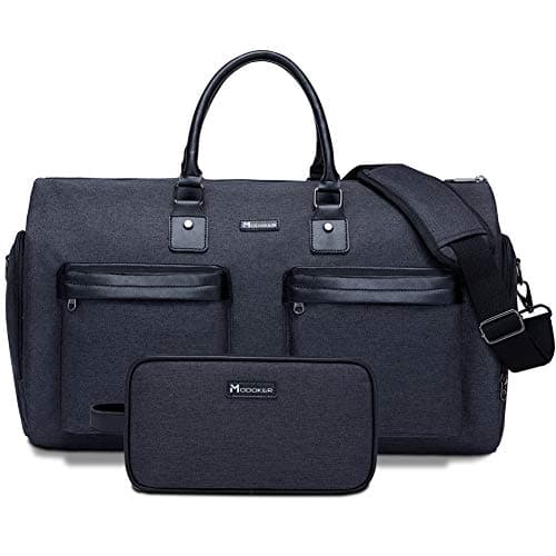 Convertible Garment Duffel Bag 2-in-1, Carry-On Hanging Suitcase