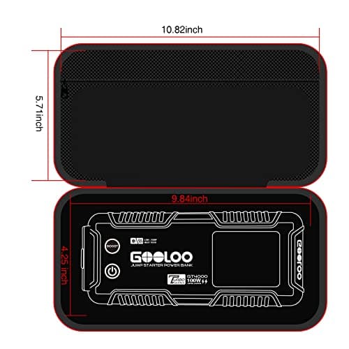 GOOLOO EVA Hard Case for GP2000/GP4000/GT6000 — view 3
