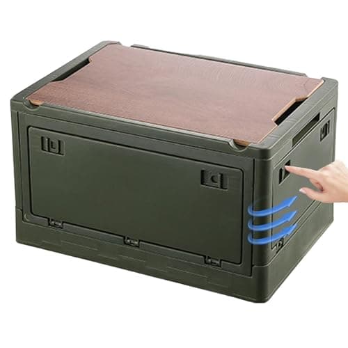 Foldable Trunk Organizer for Car Covered Large Capacity Car Storage