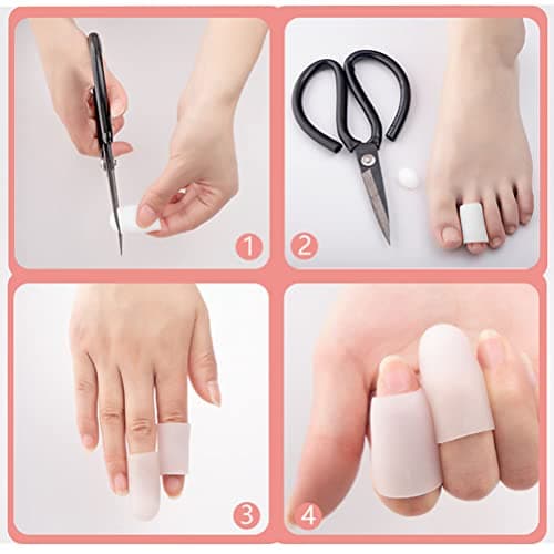 16 Pcs Toe Protectors, Soft Gel Toe Cover Protector for Men & Women — view 5