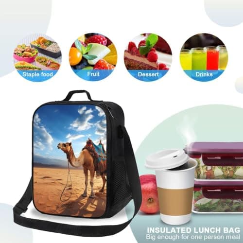 Lunch Bag for Women & Men Insulated Lunch Box Leakproof Cooler Tote Bags — view 4