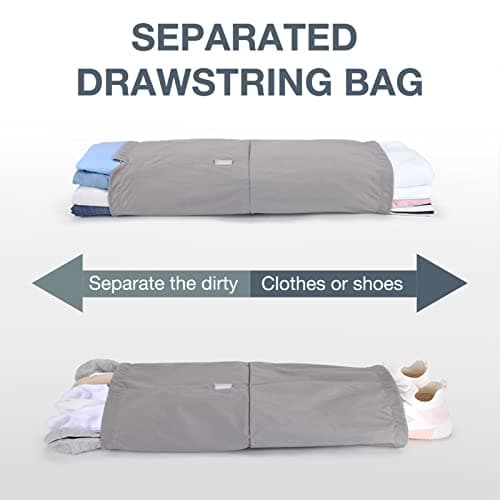 BAGSMART 6pcs Compression Travel Packing Cubes for Suitcases Backpack — view 4