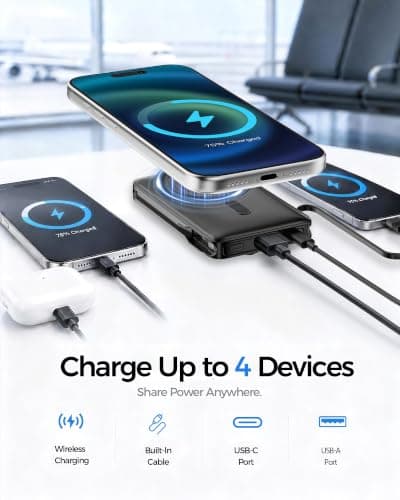 for MagSafe Power Bank fast charging, Magnetic Portable Charger for iPhone — view 4