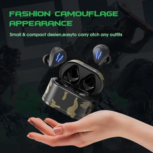 Bewinner Wireless Earbuds Bluetooth 5.4, 6H Playtime for Travel, Gym — view 2