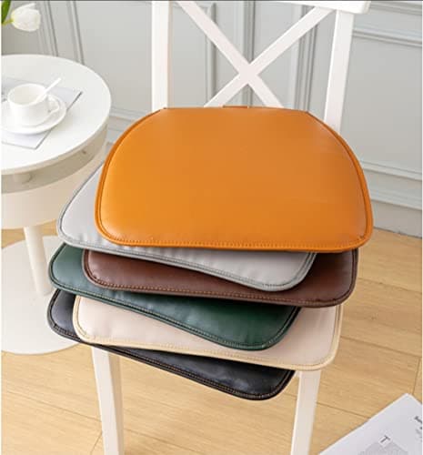Dining Chair Cushion Pad, 1/2/4 Pack, Faux Leather U-Shaped Non-Slip Seat Cushion, Kitchen/Dining Chair Pillow, 43 x 40 cm, Black - Comfort & Style Upgrade. — view 5