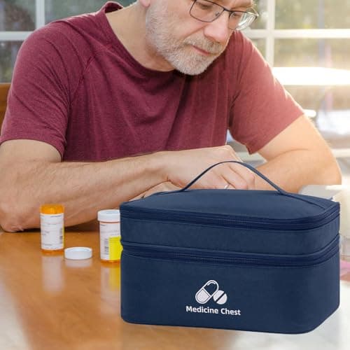 Dzmuero 2 Pieces First Aid Kit Bags, Empty Emergency Bags — view 6