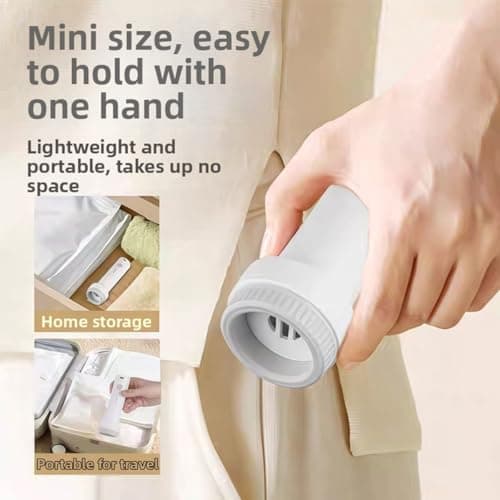 Cordless Electric Vacuum Pump for Vacuum Storage Bags Travel Air Pump, Portable USB Pump for Vacuum Seal Bags – Ideal for Bedding/Clothes（Storage Bags Not Included in This Package） — view 4