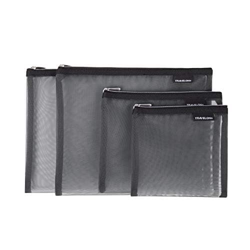 Travelon Set of 4 Mesh Bags, gray, 9.5 x 12.75 x 0.5, Travelon Mesh Bags 4 Pack — view 2