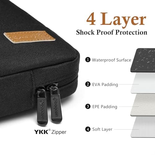 Bagasin 12.3-13 Inch Laptop Sleeve Case for Surface Pro TSA Friendly — view 2