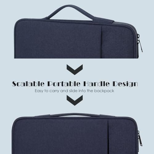 ProElife Sleeve Case for MacBook Neo & Air 13'' M5 M4, Retractable Handle — view 5