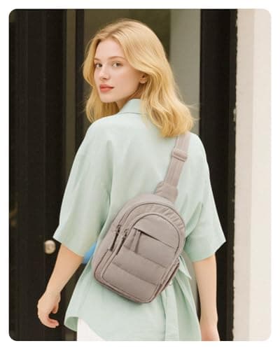 bagsmart Sling Bag Fanny Pack, 4L Crossbody Bags for Women — view 2