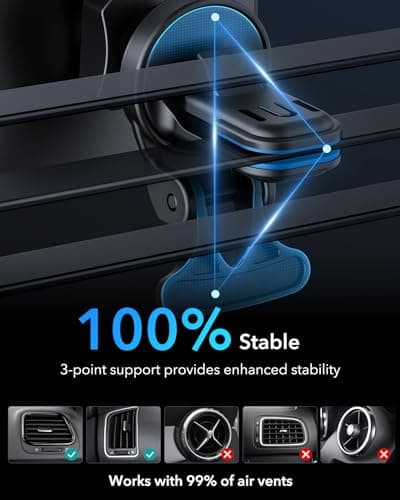 ESR for MagSafe Car Mount Charger 15W Air Vent Dashboard Fast Charging — view 5