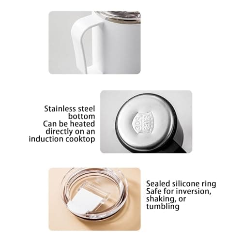 Travel Tumbler Induction Heating Leakproof Drink Container — view 4