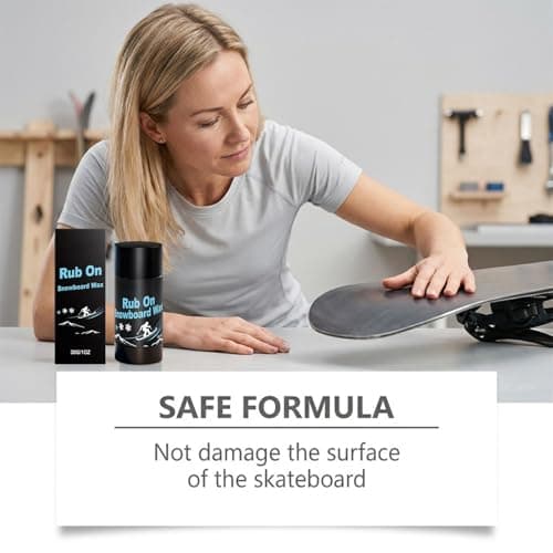 Snowboard Rubbing Wax for Rubbing 30 g Wax Accessories with Cork Applicator — view 5