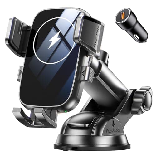 Mohard Car Phone Holder Wireless Charger, [15W Fastest Charging]