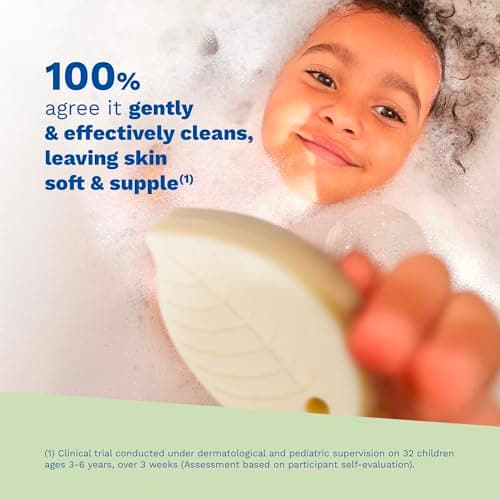 Mustela - Hair and Body Cleansing Bar - Solid Shampoo Bar Free of soap and Silicone and Sulfated Surfactant - Shampoo bar Made With Natural ingredients and Enriched With Avocado and Olive Oil- 75gr — view 4