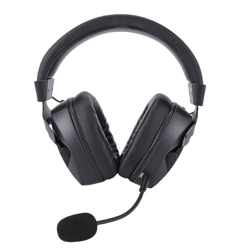 Huairdum Wireless Gaming Headset for PC Laptop Console (Black)