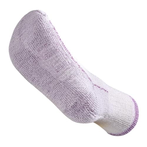 YUEDGE Women's Merino Wool Blend Hiking Socks, Cushioned Anti Blister Walking Socks, Cozy Thermal Warm Winter Boot Socks, Size 4-7, 5 Pairs — view 6