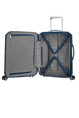 Samsonite Flux - Spinner S, Expandable Hand Luggage, 55 cm, 37/44 L, Navy Blue (Navy Blue) — view 2
