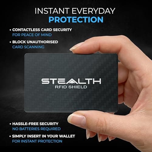 Stealth Shield - RFID Blocking Card for Contactless Bank Card Protection — view 2