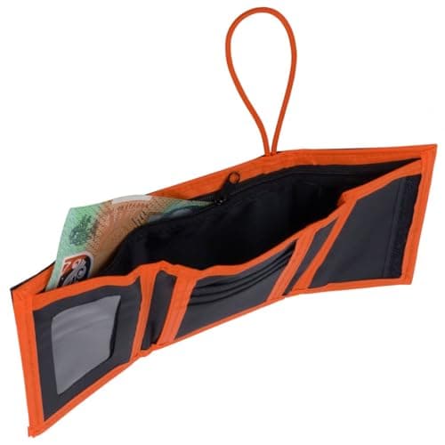 RED X Boys Teenagers Nylon Camouflage Sports Wallet Secure Strap (Graphite) — view 5