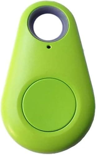 Wireless Bluetooth 4.0 Key Finder, Smart Keychain Bluetooth GPS Rechargeable Key Finder, Wireless Locator and GPS Integration, Bluetooth Tracker for Kids Phone Car Wallet Luggage Pet (Green)