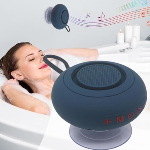 Suction Cup Shower Speaker Portable Audio Sounder with Subwoofer Stereo — view 3