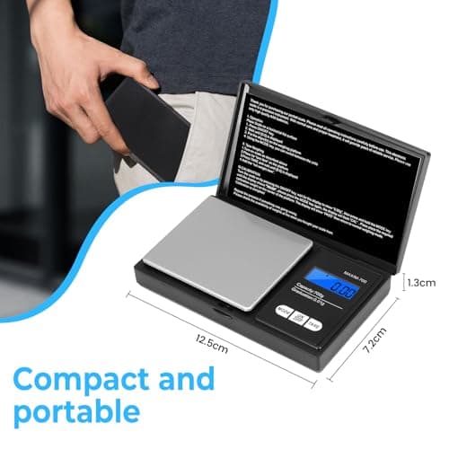 Oderra 700g x 0.01g Digital Mini Scale Portable — view 3