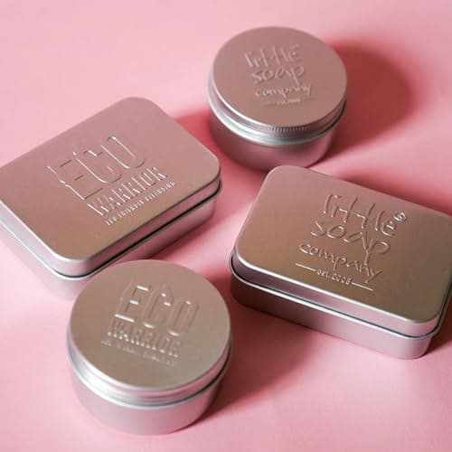 Little Soap Company Naturals Soap Storage Tin for 100g Bars, Leak-Free — view 6