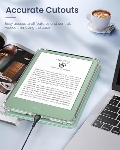 MoKo Case for 6" Kindle Basic 11th Generation (2024/2022), Agave Green — view 6