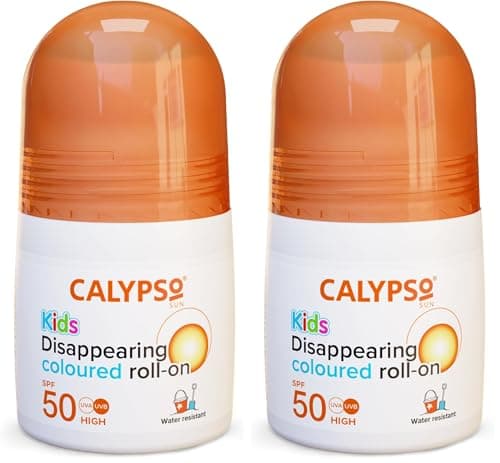 Calypso Kids Blue Roll On SPF50, 50ml (Pack of 2)