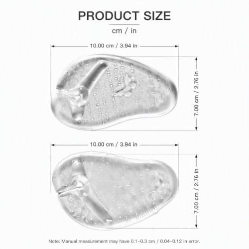 Gel Toe Post Protectors for Flip Flops, Ball of Foot Cushions — view 2