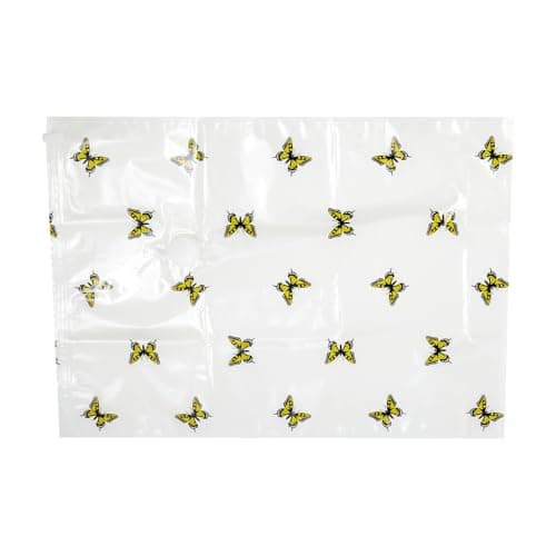 Periea Jasmine Triple Thick Printed Vacuum Bags for Home Storage & Suitcase Space Savers – 3 Sizes – Various Designs Pack of 2 (Yellow Butterfly, Medium 40x60cm) — view 5