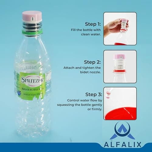 Portable Bidet Bottle Cap (Cap, 1, Count) — view 3