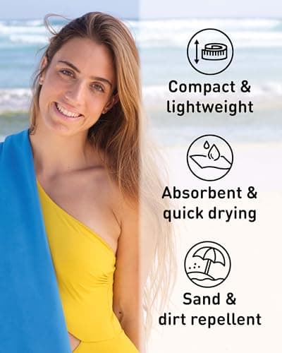 Fit-Flip Microfibre Towel - Compact, Ultra lightweight & Quick dry — view 2