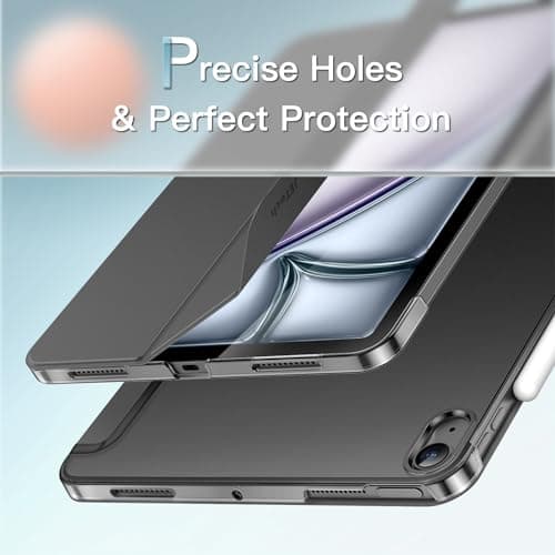 JETech Case for iPad Air 13" M4/M3/M2, Space Gray — view 3