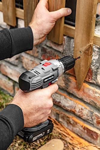 Graphite 58G006 Drill, Screwdriver, Battery, 18 V Li, 55 W, 18 V, Black, One Size — view 5