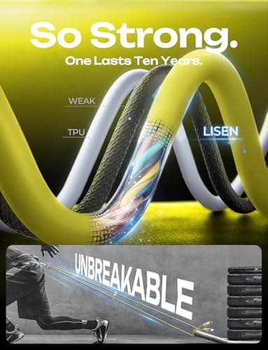 LISEN 240W USB C Cable, 4 in 1 Charging Cable (6.6FT) with Light, USB A/C to C/L Multi Charging Cable for iPhone 16 15 14 Pro Max/MacBook/iPad Pro/SamSungS24,Yellow — view 5
