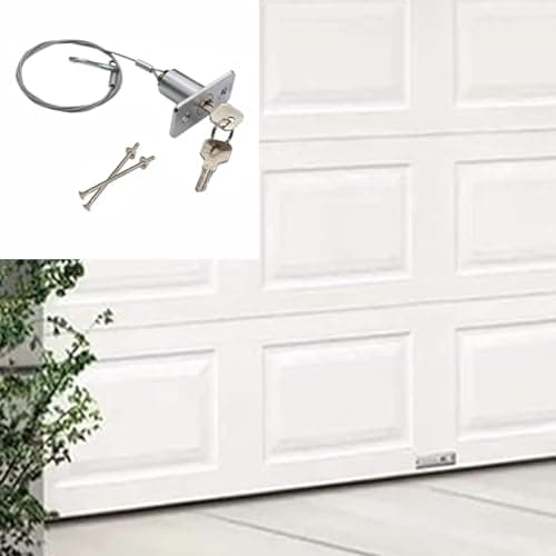 Emergency Release Lock Kit, Secure Universal Garage Door Opener Reliable Anti-Theft Emergency Disconnect Release Key Lock with 2 Keys for Garage, Roller Shutter, Storehouse — view 6