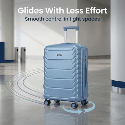 CMY Suitcase 20 Inch Cabin Hard Shell Lightweight ABS Carry-On Luggage — view 2