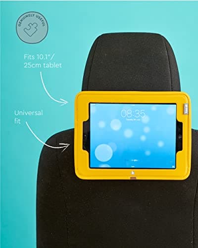Koo-Di Stay Tuned Tablet Holder for Car, Headrest Tablet Holder, Buttercup — view 4