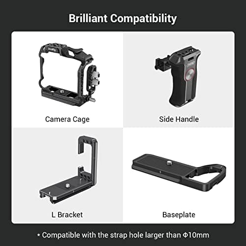 SMALLRIG Camera Cage Wrist Strap, Hand Strap with Quick Adjustable -3848 — view 3