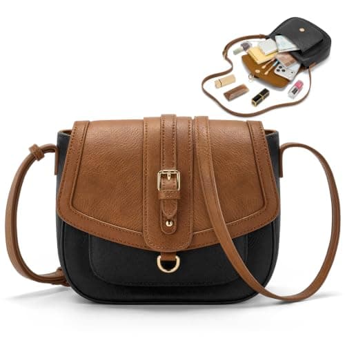 RAINSMORE Crossbody Bag for Women RFID Blocking Handbags & Shoulder Bags