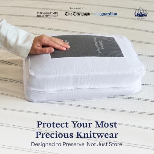 The Cashmere Choice Cashmere Storage Bags – 100% Cotton Breathable Garment Bag – XL — view 2