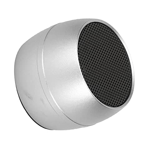 Dpofirs Mini Bluetooth Speaker, IP67 Portable Wireless Speaker with Built in Mic USB Charging for Shower Outdoor Travel (Silver) — view 2