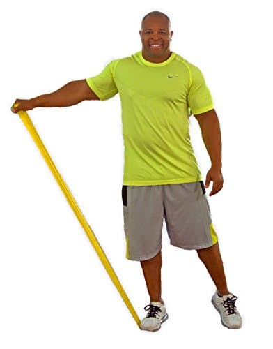 Resistance Band for Seniors: Exercise Band specifically Created for Seniors with Light Resistance and Longer Length + Instruction Guide. Latex Free. Exercise, Stretching, Physical Therapy — view 3