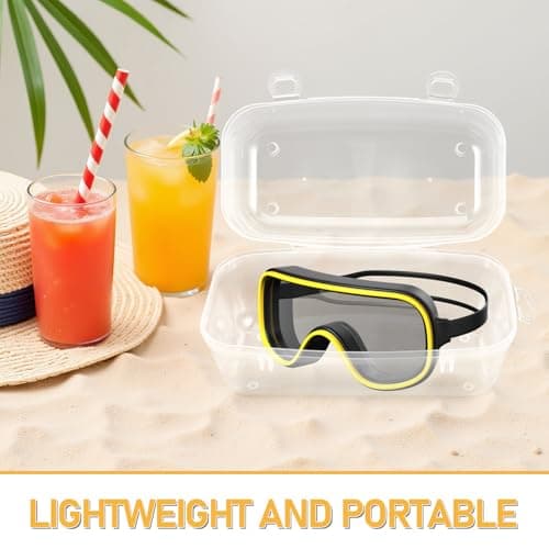 Ciieeo Compact White Dry Box for Diving Masks and Swimming Scuba Glasses with Quick Access and Multifunctional Storage, Sturdy Pp Material for Beach and Boat Use — view 3