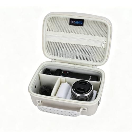 Hard Case for Sony Alpha a6700/a6400/a6100/ZV-E10/ZVE10 II Camera Cream — view 2